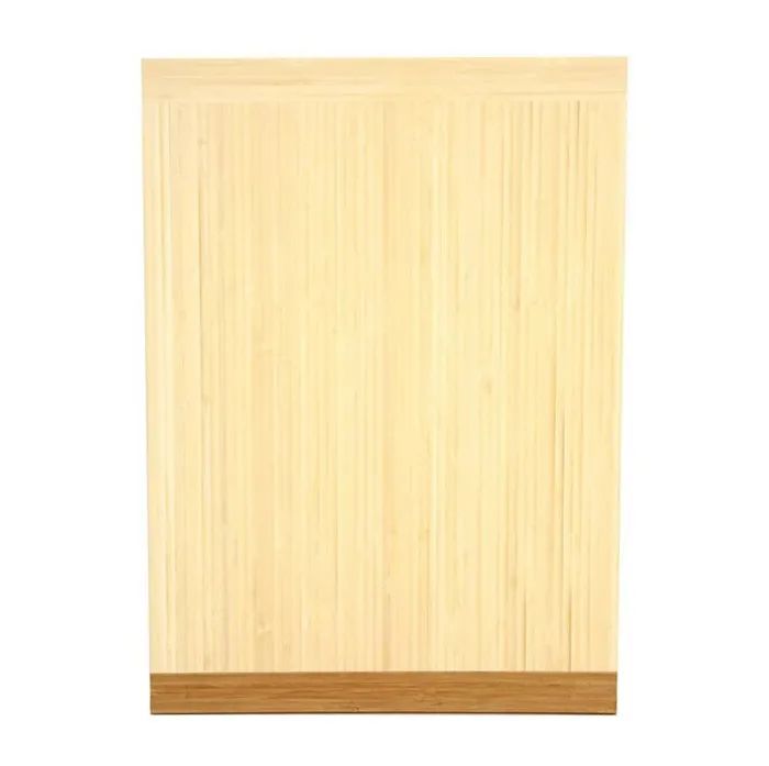 Two-coloured spliced bamboo chopping board