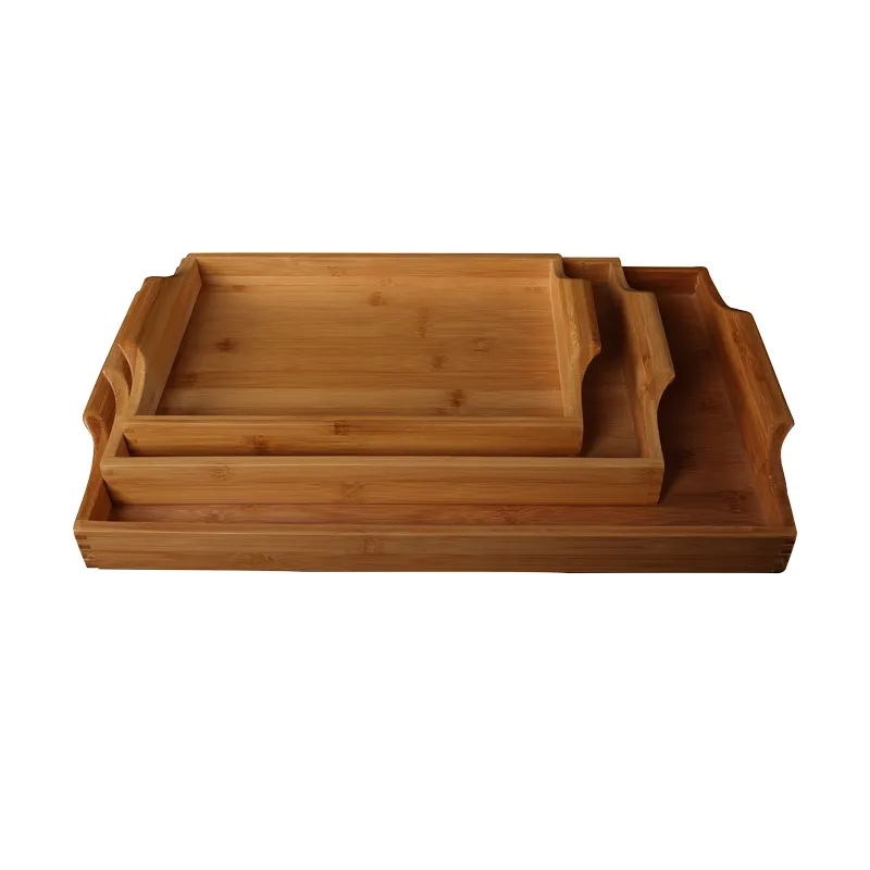 Bamboo Tray with Handle
