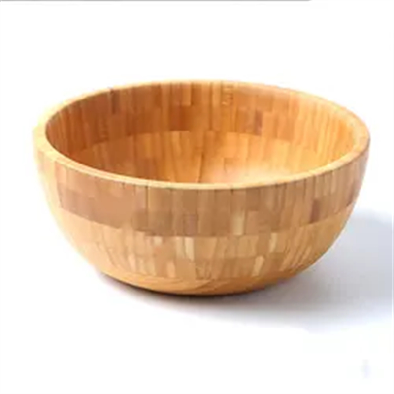 Bamboo and wood bowl for home use