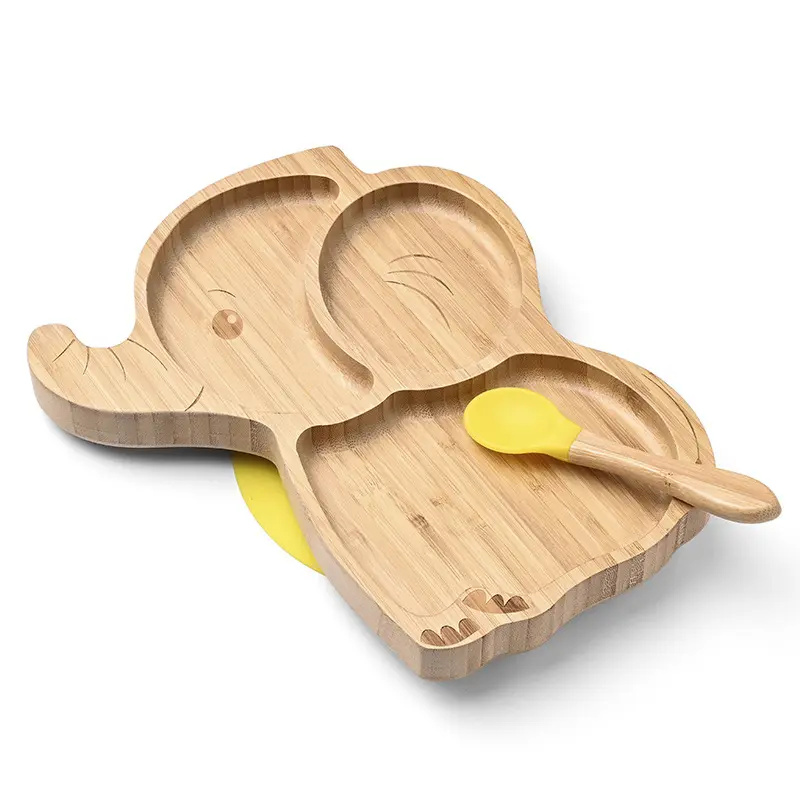 Animal Baby Weaning Plate Set