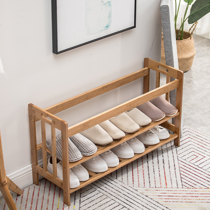 Bamboo Shoe Racks Bench