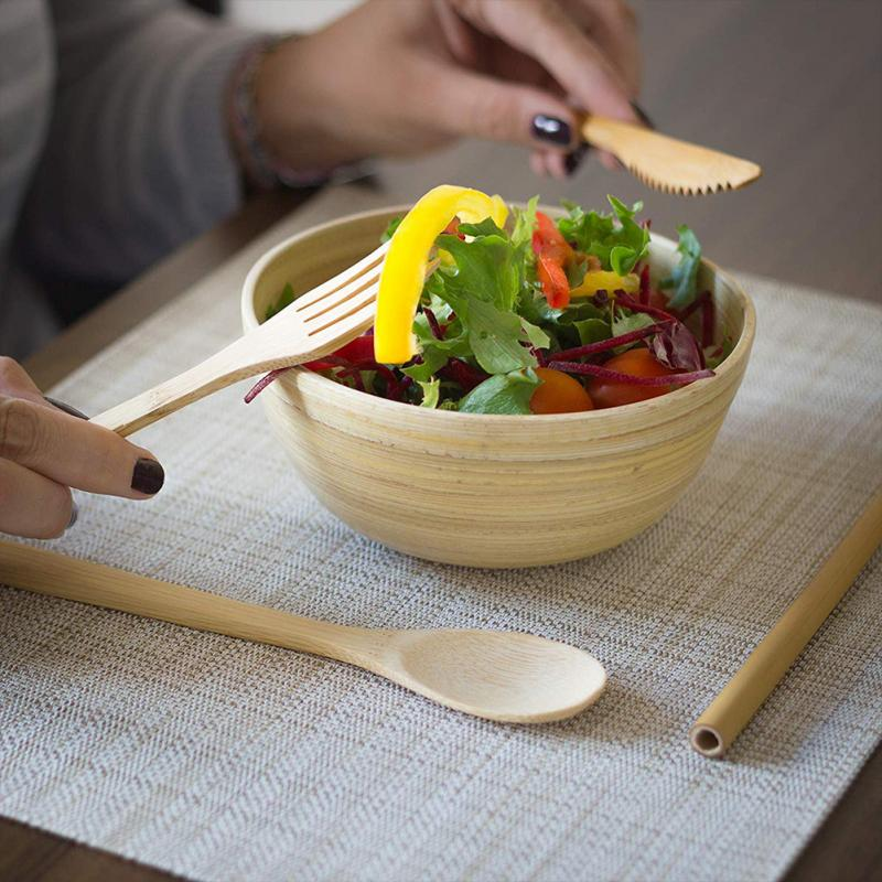 Reusable Bamboo Cutlery Set