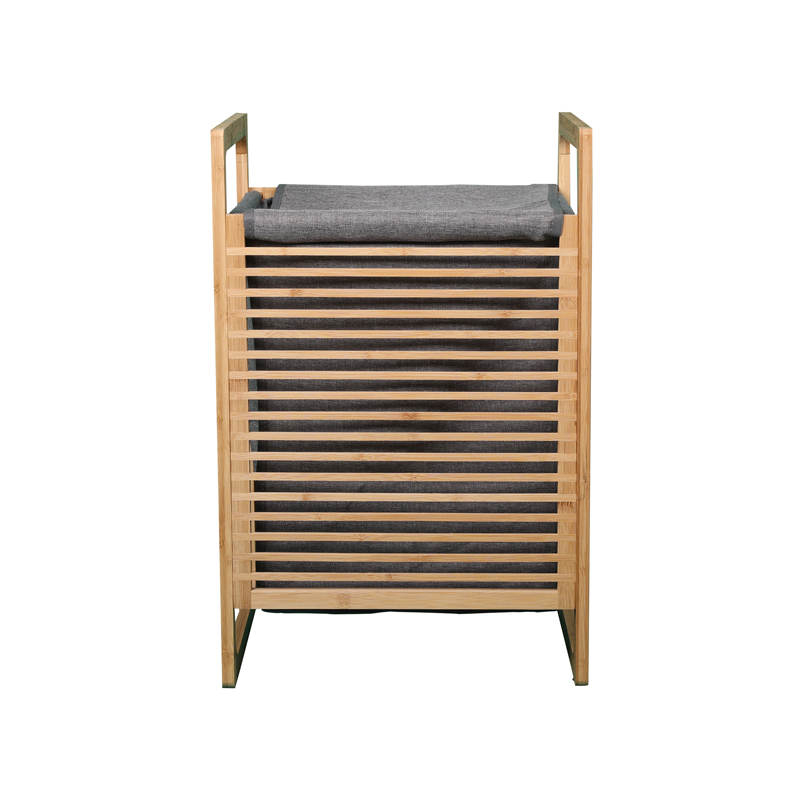 Straight side laundry basket