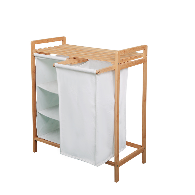 Bathroom double extraction 3-layer rack