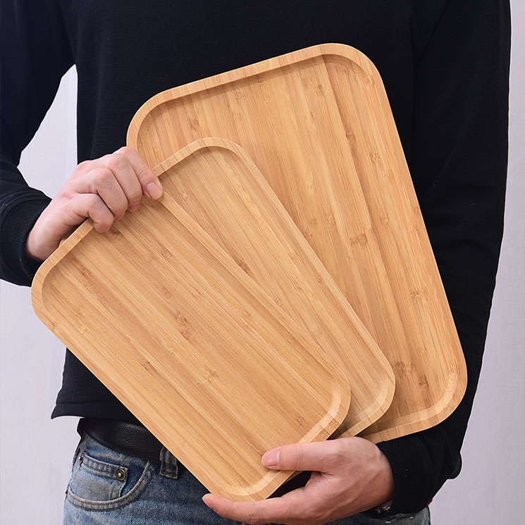 Bamboo 2 3 Piece Cutlery Tray Set